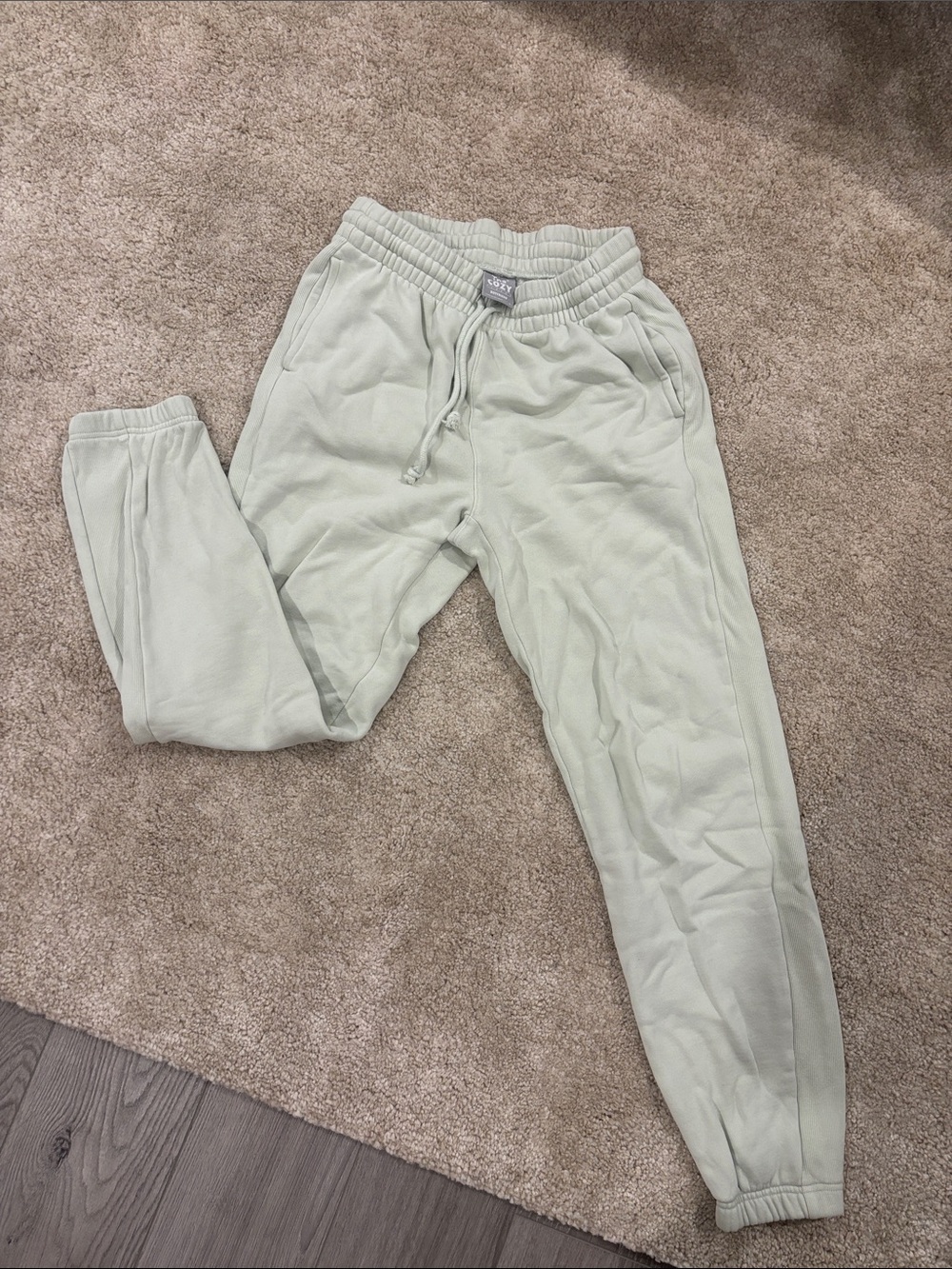 NEVER WORN- Aritzia Sage Green Boyfriend Joggers